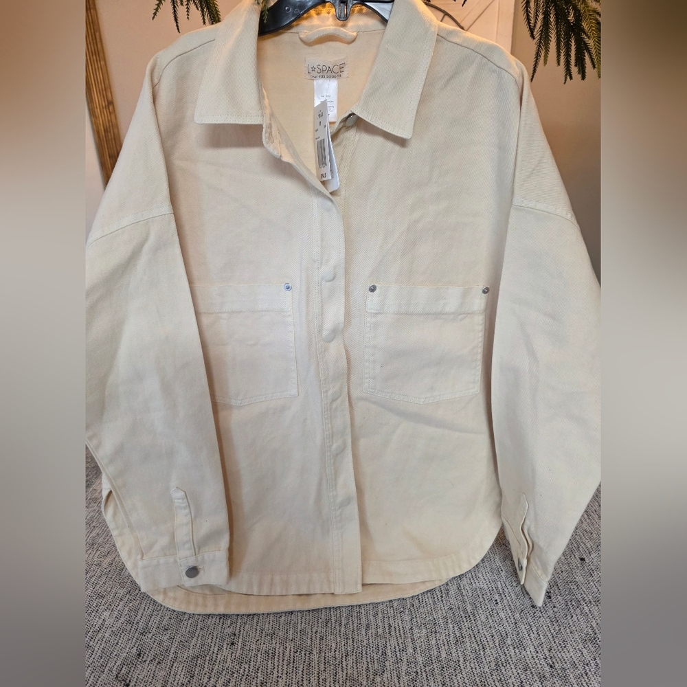 L*Space Cream Winslow Jacket